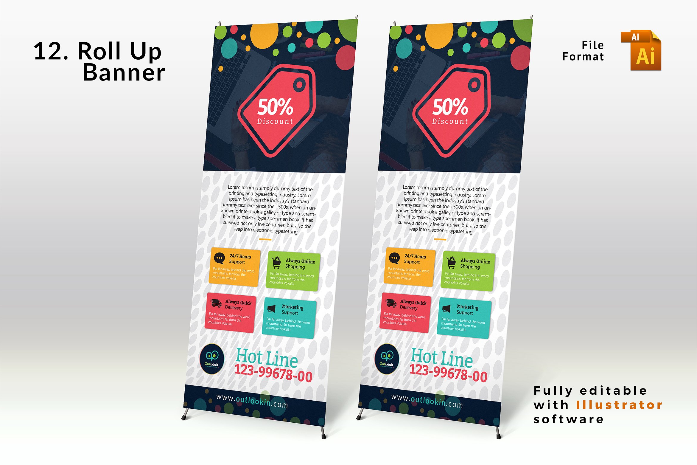 超级品牌 VI 展示样机集合 Branding Corporate Identity插图(14)