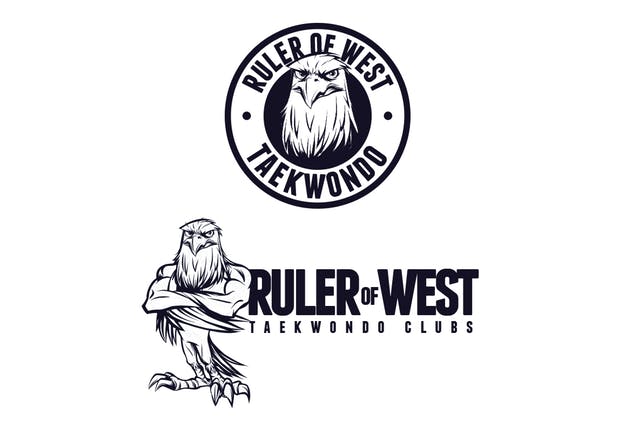 老鹰吉祥物形象Logo模板 Eagle Mascot Logo插图(3)