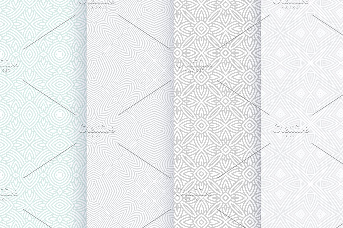 100个完美好用的几何背景纹理图案素材打包下载[Ai,EPS,JPG]插图(12)