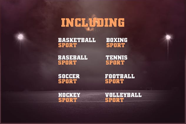 体育运动品牌&球队队徽Logo设计模板合集v1 Sports Logo Creator V1插图(1)