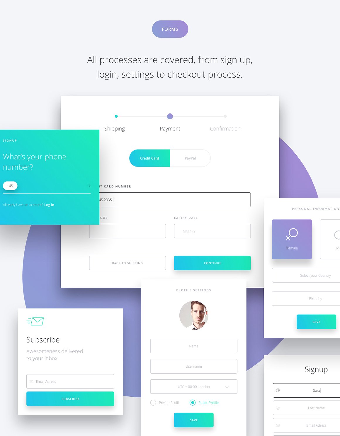 数据仪表盘应用 UI 套件 Datta – Dashboard UI Kit插图(11)