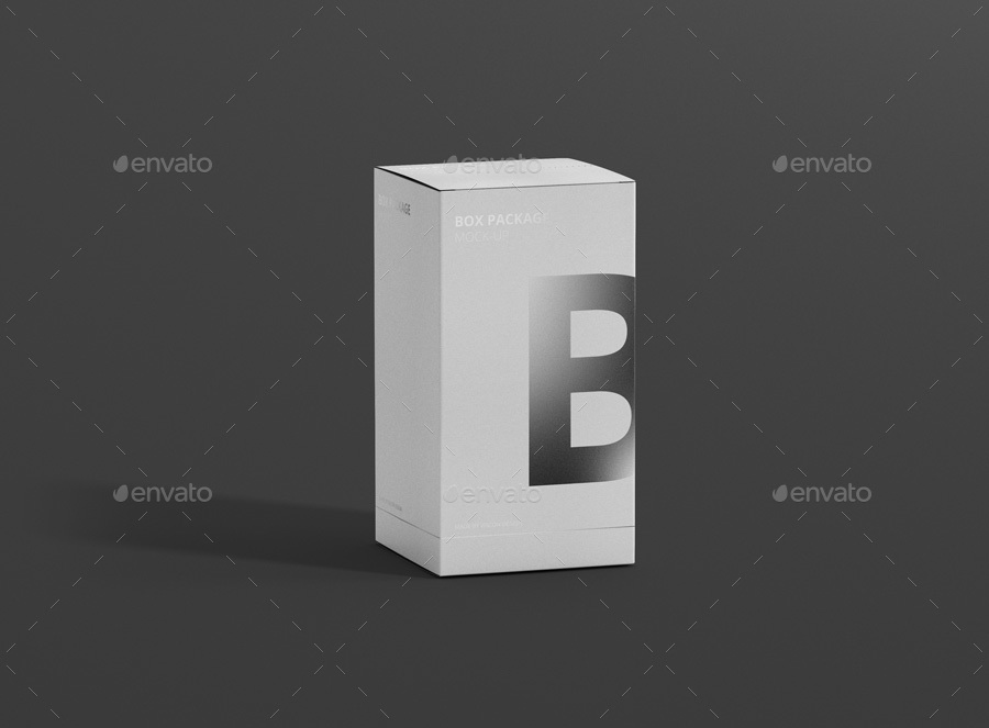 保健品药品包装外观展示样机 Package Box Mock-Up – Rectangle插图(8)