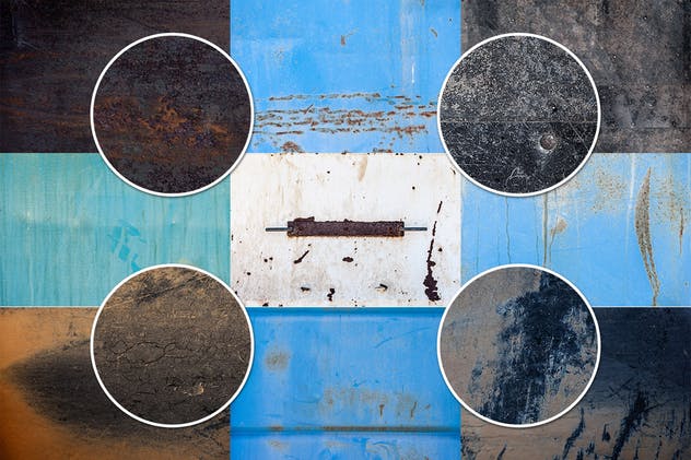 34款金属锈蚀纹理背景Vol.1 Rust Textures Volume 1插图(3)