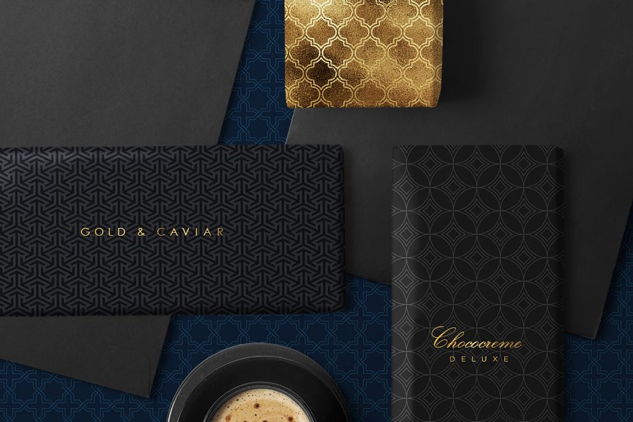 伊斯兰教艺术风格几何图案纹理合集 Geometric Patterns Islamic Ed.插图(19)