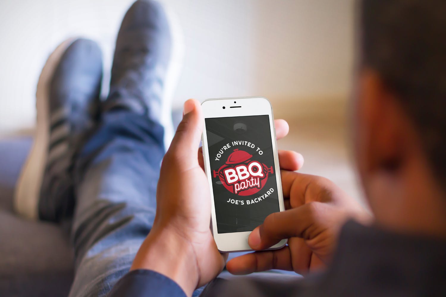 BBQ烧烤店品牌Logo&T恤印花图案设计模板 BBQ Party Logo Design TShirt. Retro Vector SVG插图(4)