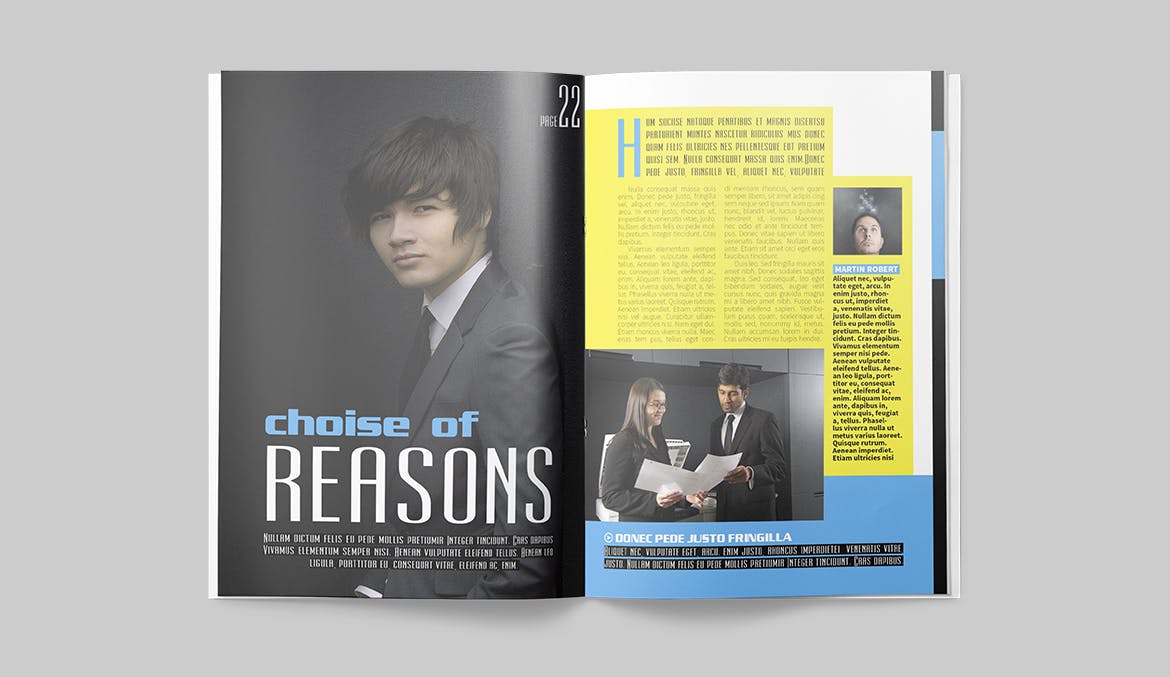 生活方式主题素材库精选杂志版式设计模板 Magazine Template插图(11)