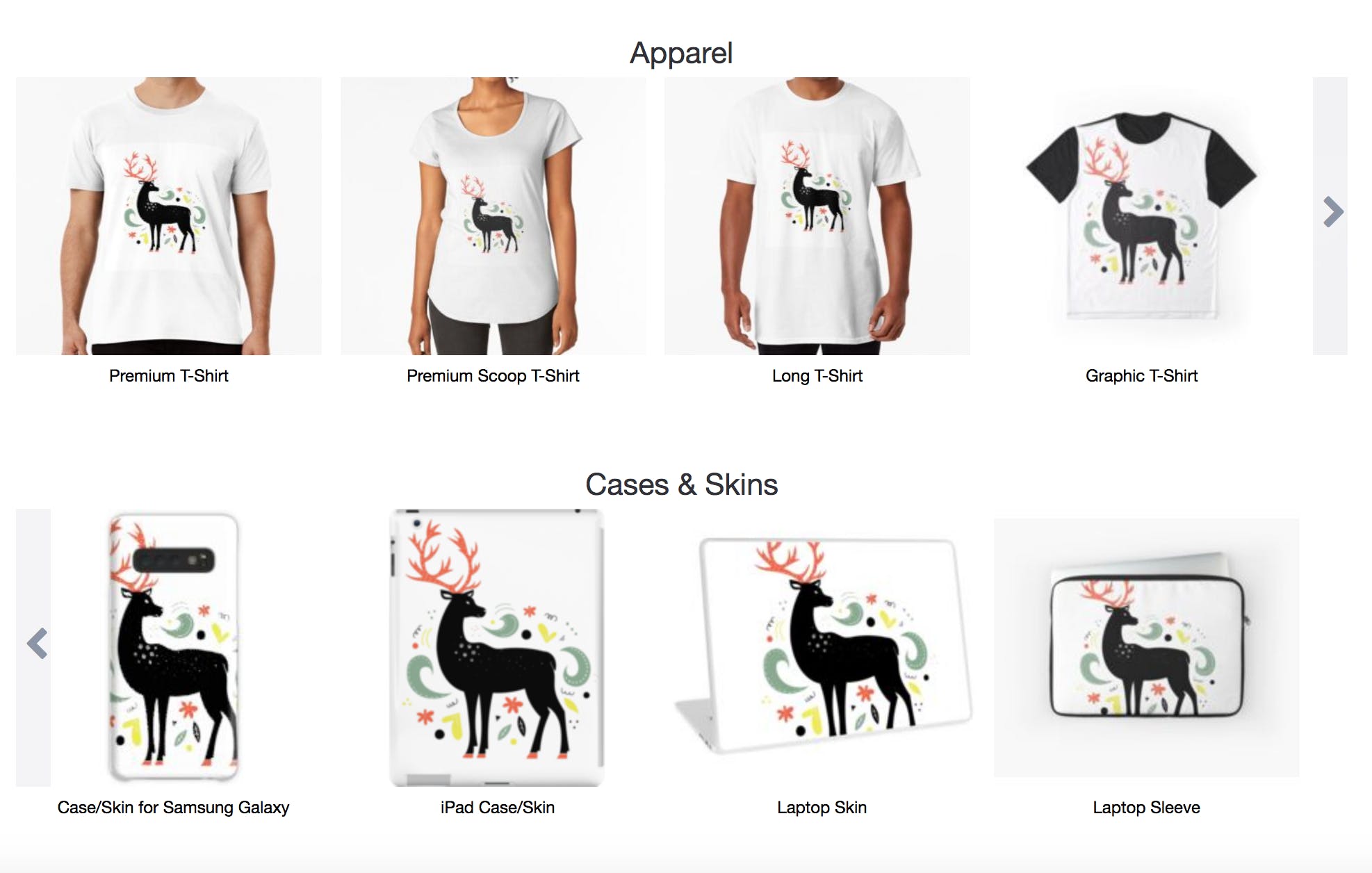 动物手绘装饰图案插画素材 Decorative Animals Illustrations插图(2)