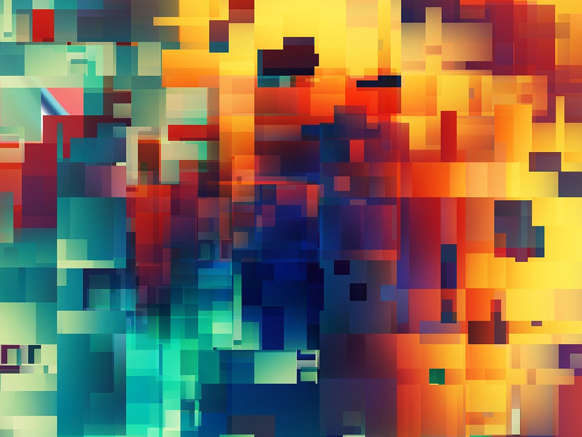 18个时尚炫酷艳丽的五颜六色的聚丙乙烯大理石质感的背景底纹纹理大集合插图(8)