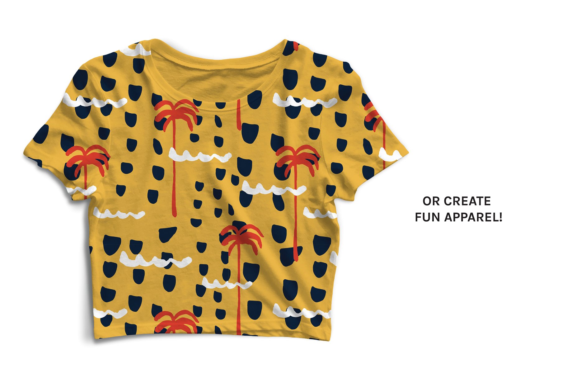 抽象热带无缝植物图案纹理 Abstract Tropics | Boards + Patterns插图(5)