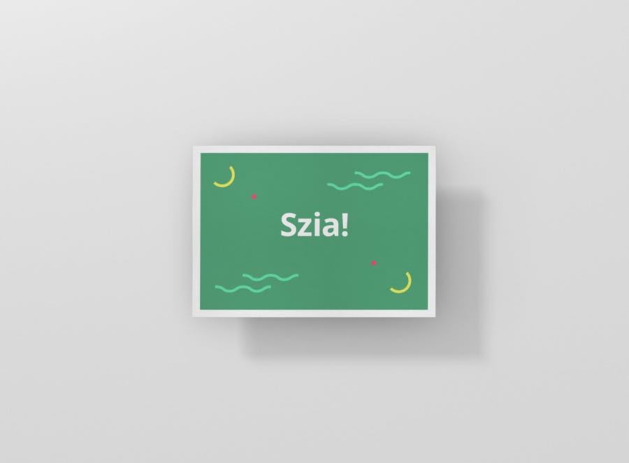 A6尺寸明信片/传单设计效果图样机 A6 Postcard / Flyer Mockup插图(9)