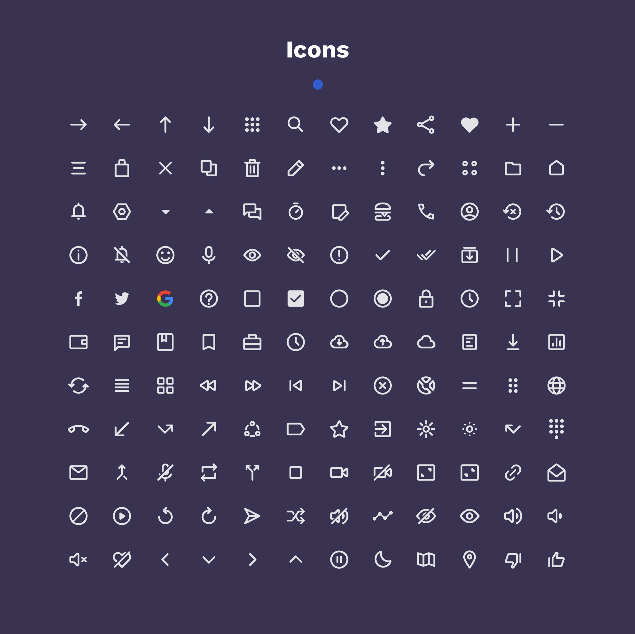 素材库下午茶:Messenger/博客/送餐服务/教育类APP应用设计UI套件插图(13)