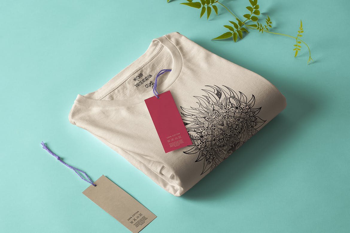 狮子-曼陀罗花手绘T恤印花图案设计矢量插画素材库精选素材 Lion Mandala T-shirt Design Vector Illustration插图(2)