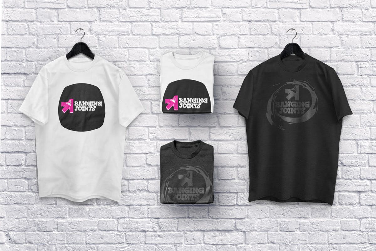 时尚品牌T恤系列服装样机 T Shirt Collection Mockup插图