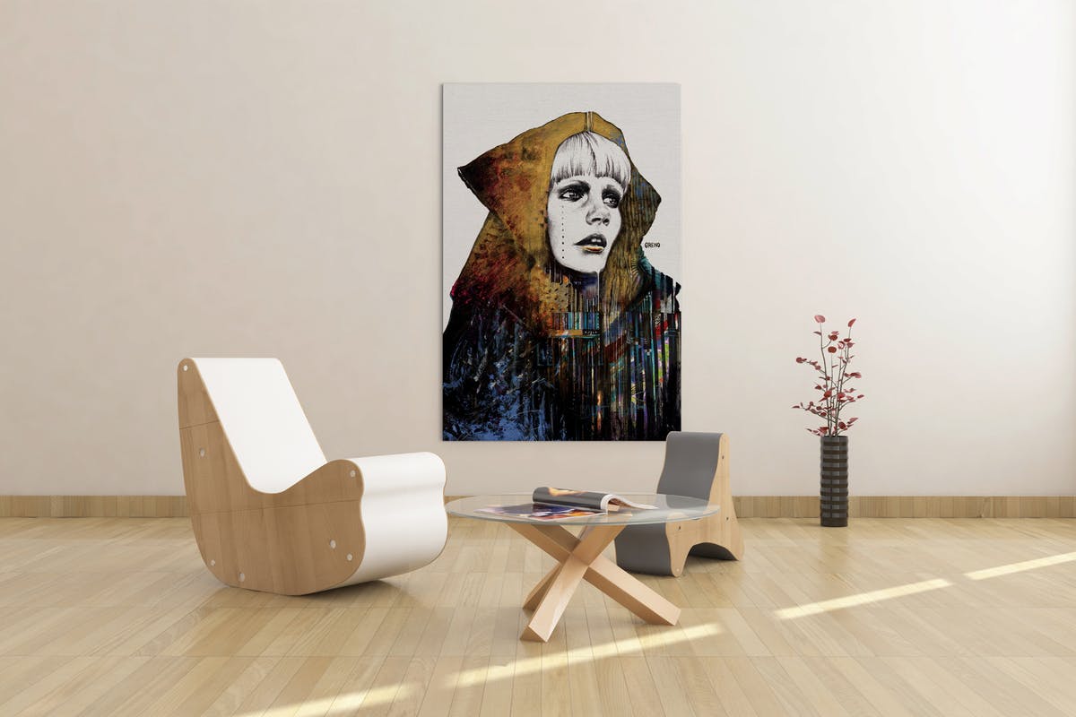 墙体艺术油画展览作品展示样机模板Vol.5 Art Wall Mockups Vol.5插图