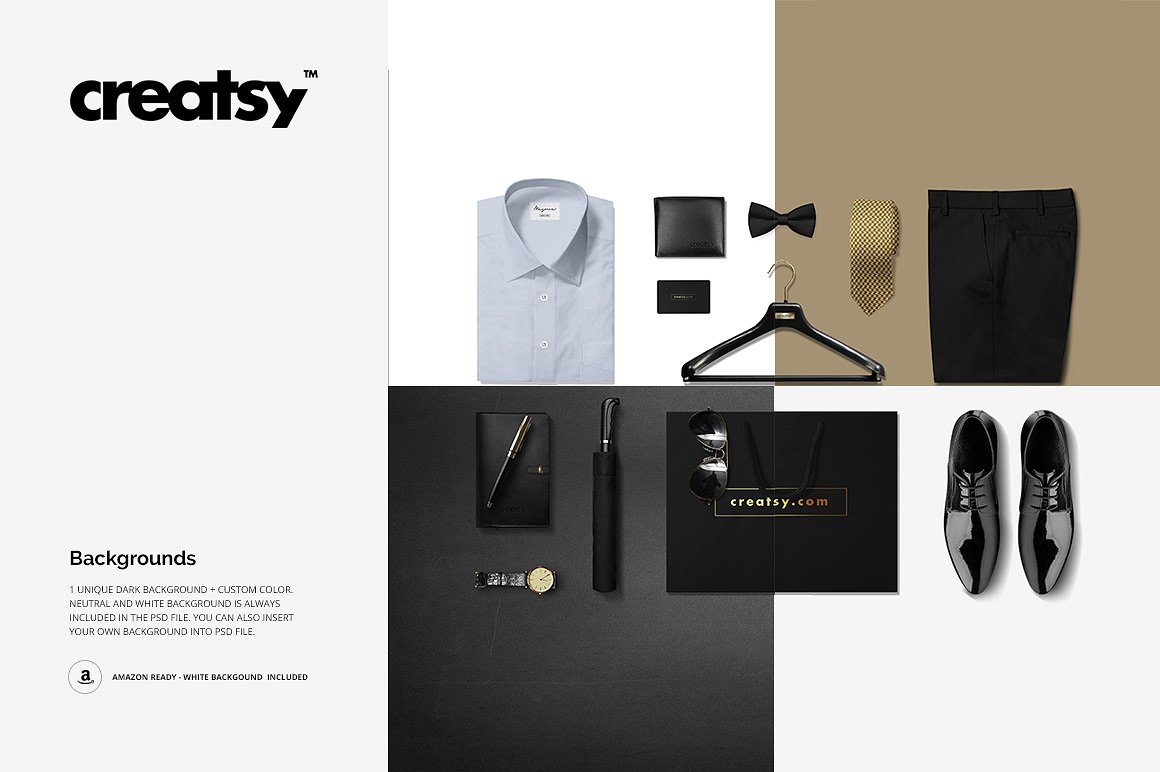 男士时尚场景样机素材 Men Fashion Mockup插图(6)