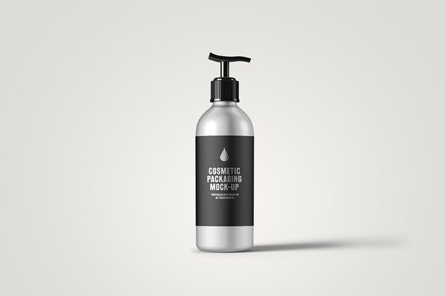 简约风化妆品包装设计展示素材库精选 Cosmetic Packaging Mock-Up插图(1)