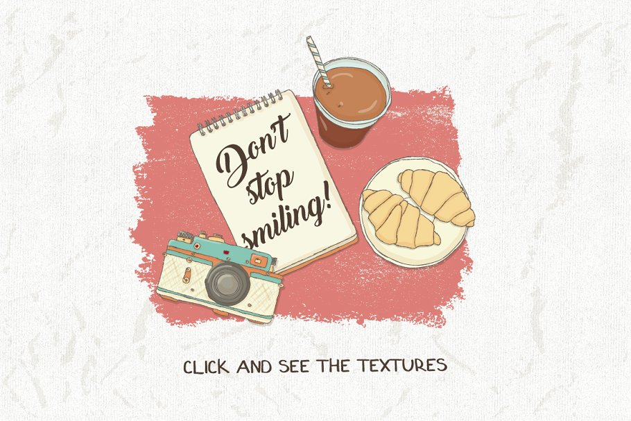 超级巨无霸场景手绘设计素材包 Illustrated Hero Image Scene Creator插图(5)