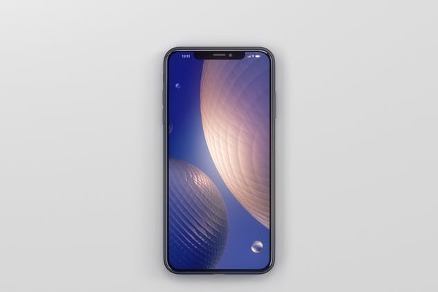 高品质的iPhone XS Max智能手机样机模板 Phone XS Max Mockup插图(8)