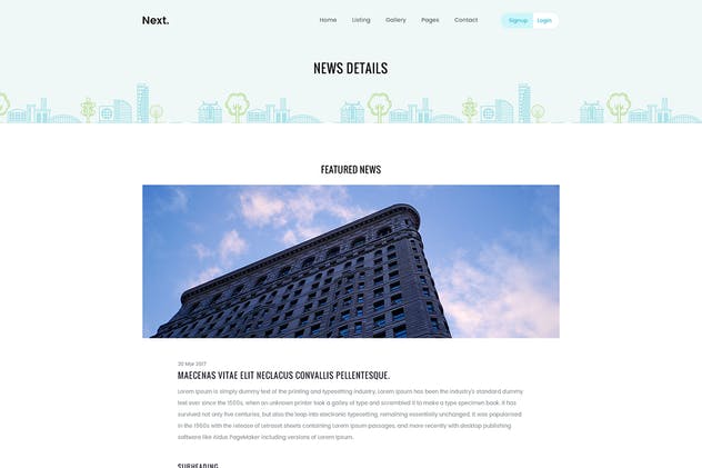 房地产物业管理机构网站设计模板 RealEstate Property Management Agency Web Template插图(9)