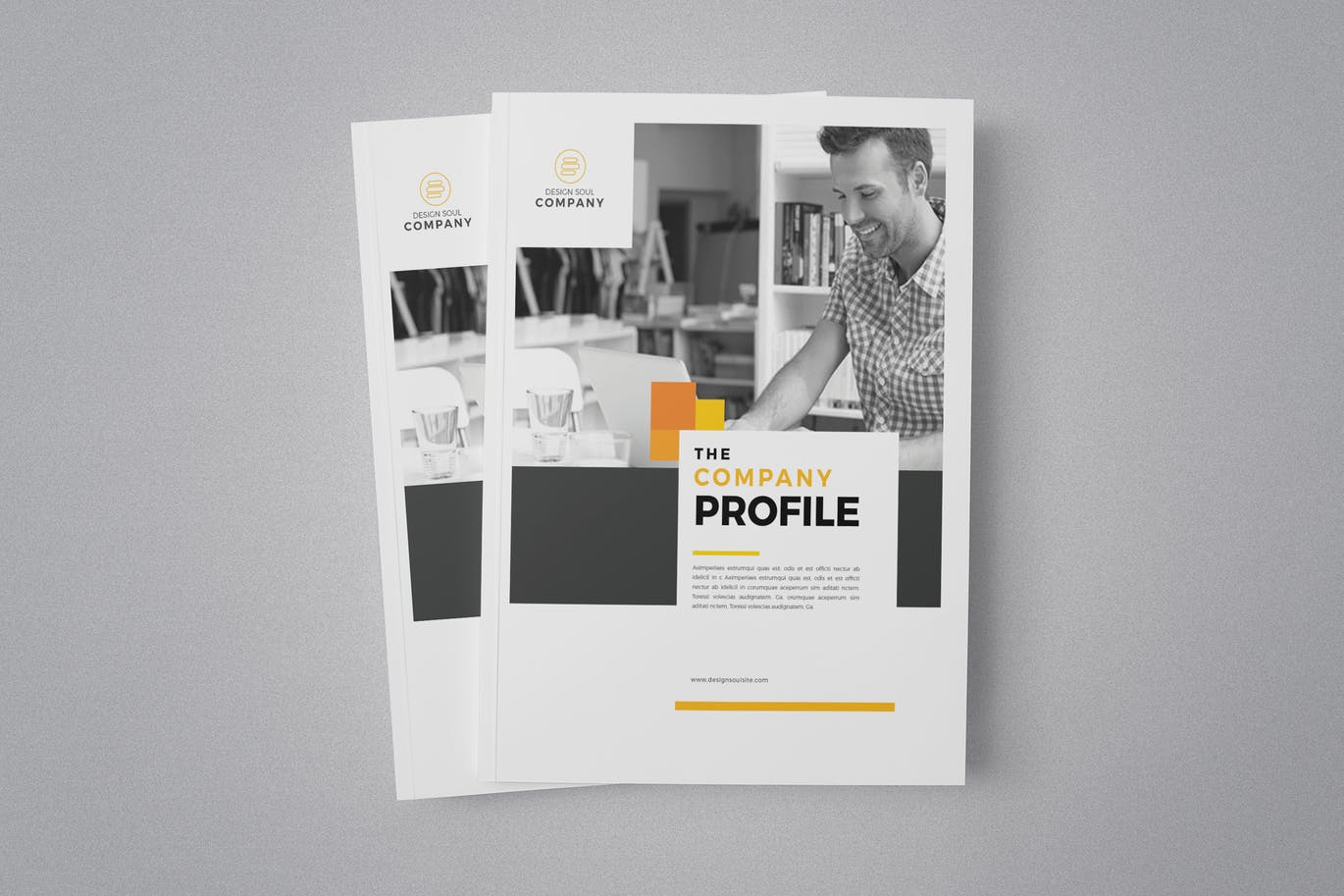 时尚高端多用途的企业形象画册手册楼书杂志设计模板（indd）插图(11)