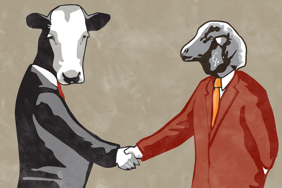 10款复古油画叠层纹理 10 Grunge Paint Overlays插图(3)