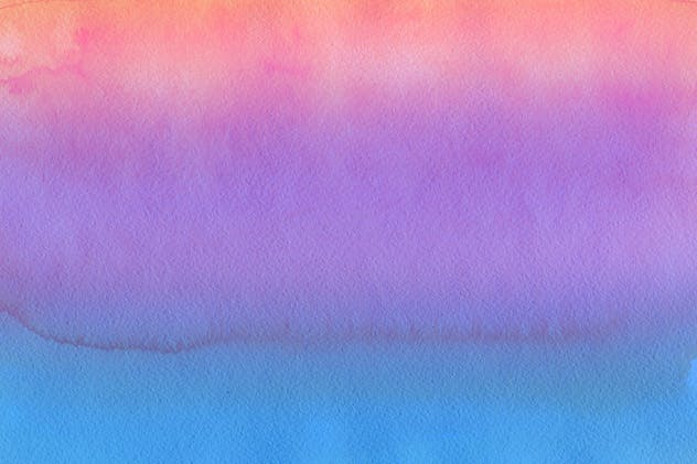 16款手工绘制水彩渐变背景 16 Watercolor Gradient Backgrounds插图(9)