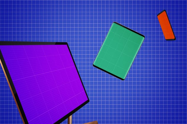 跨平台设计项目展示样机合集 Responsive Screens Mockup插图(8)