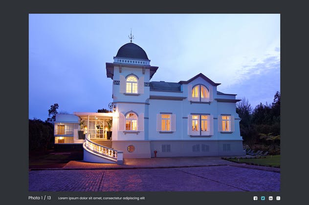 酒店在线预订系统网站PSD模板 Rent a Hotel – Booking Website PSD Template插图(12)