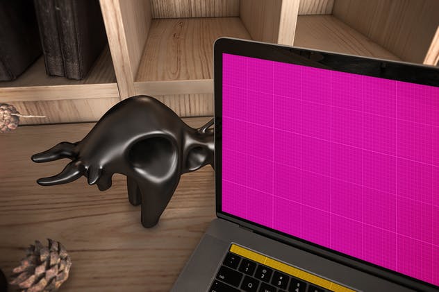 真实场景Macbook笔记本网页UI设计展示样机v1 MacBook Pro V.1插图(8)