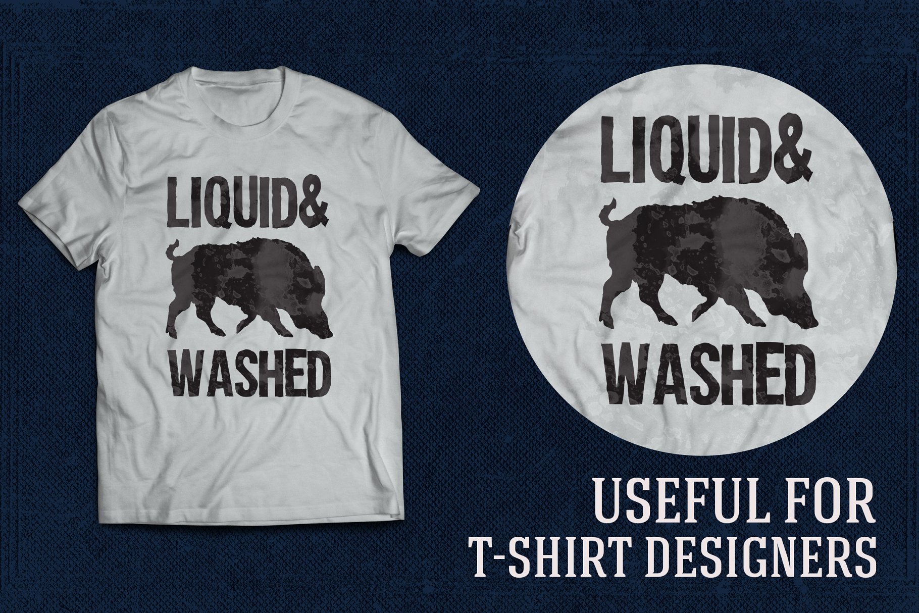 酷炫水洗液体背景纹理 Liquid and washed textures插图(2)