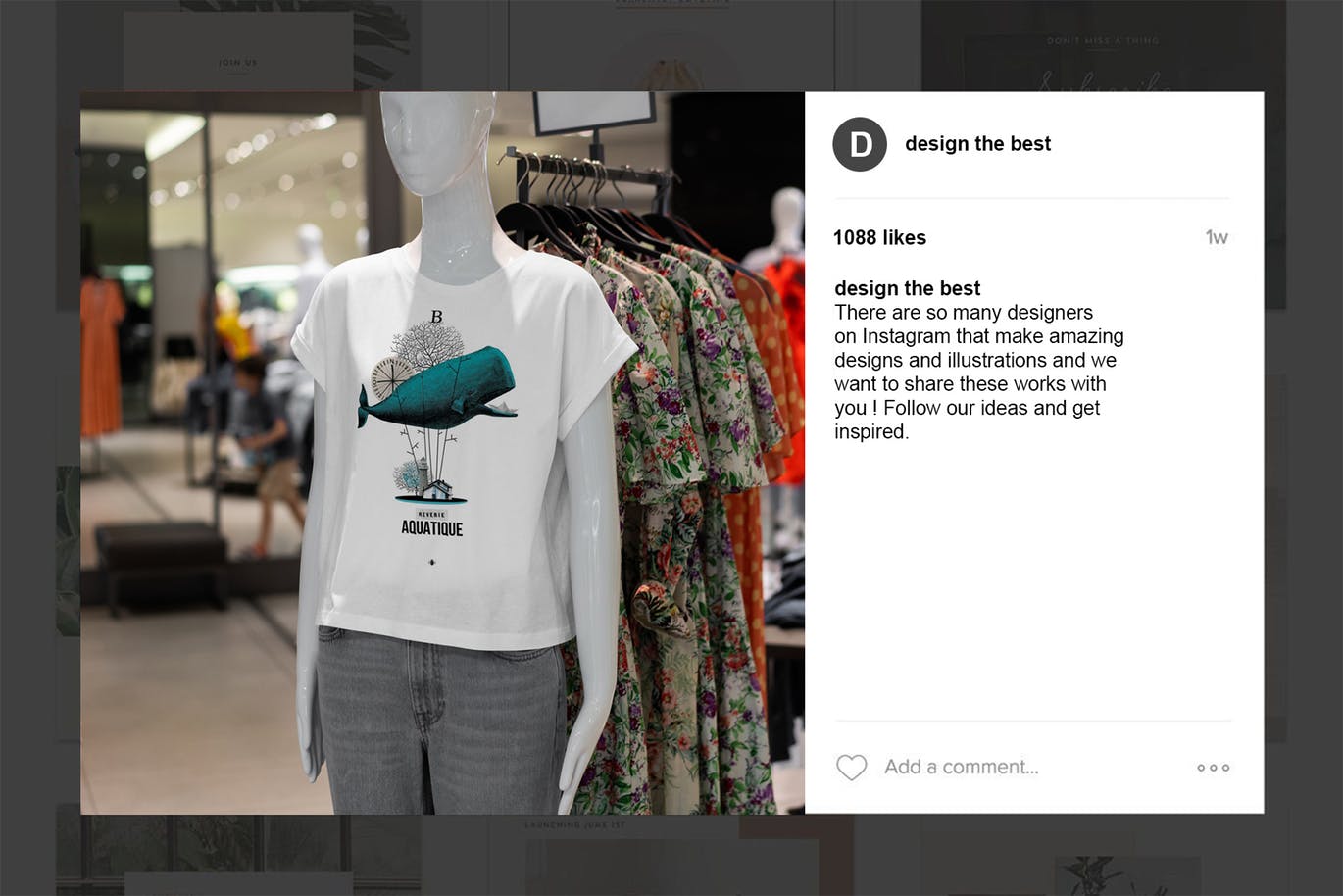 男士T恤货架陈列预览样机模板 T-Shirt Shopping Mock-Up Vol.2插图(13)