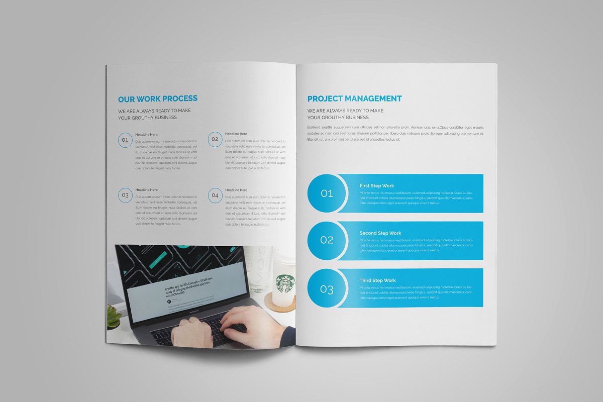 创意极简主义业务宣传手册设计插图(5)