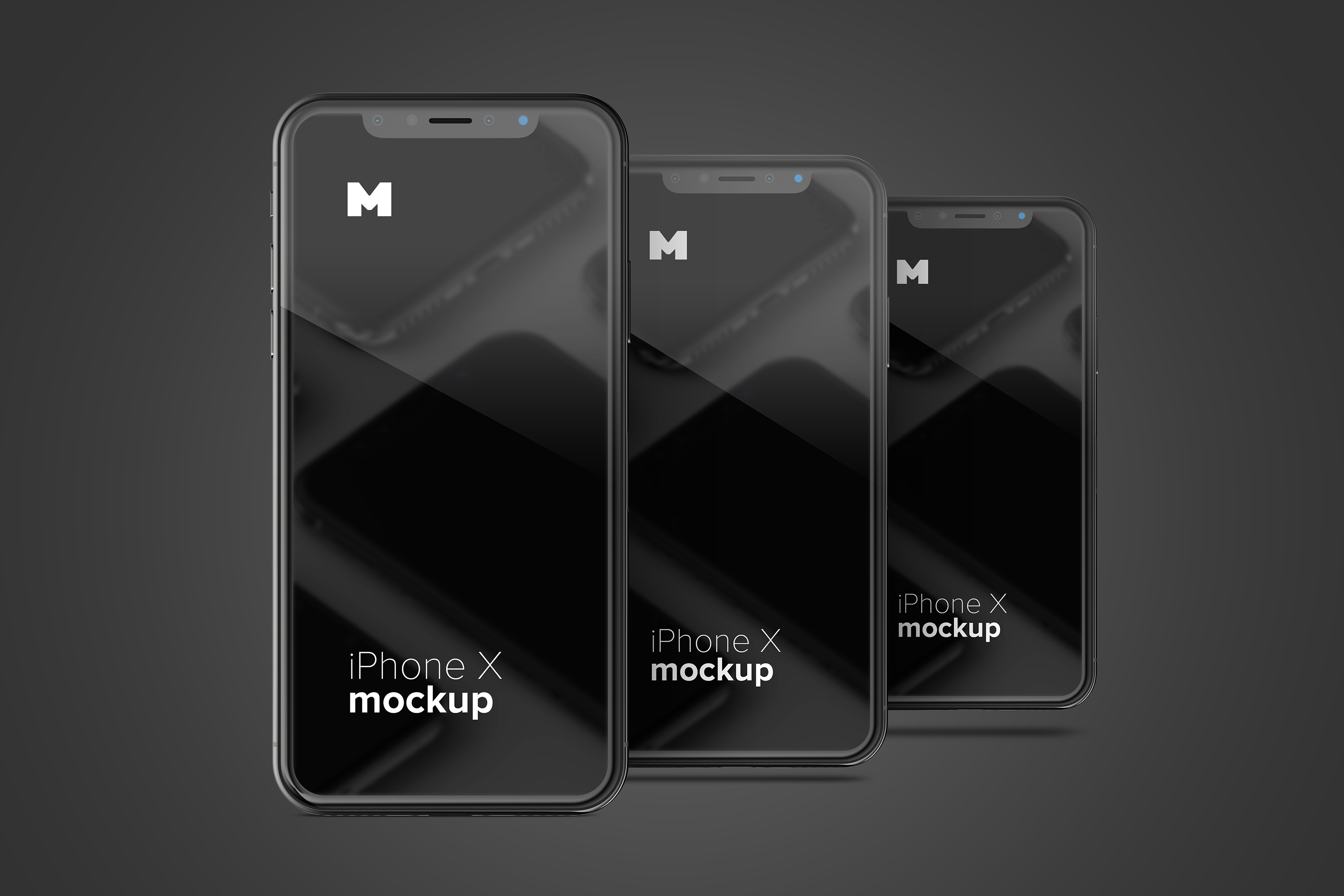 iPhone X手机APP应用UI设计效果图免费样机素材 Free iPhone X Mockup 03插图(2)