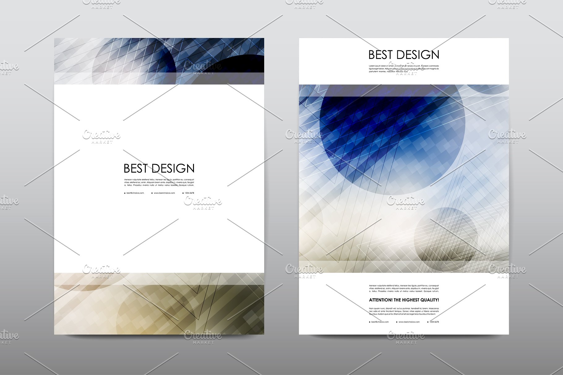 50+商业企业宣传小册子模板 50+ Business Brochures Bundle插图(49)