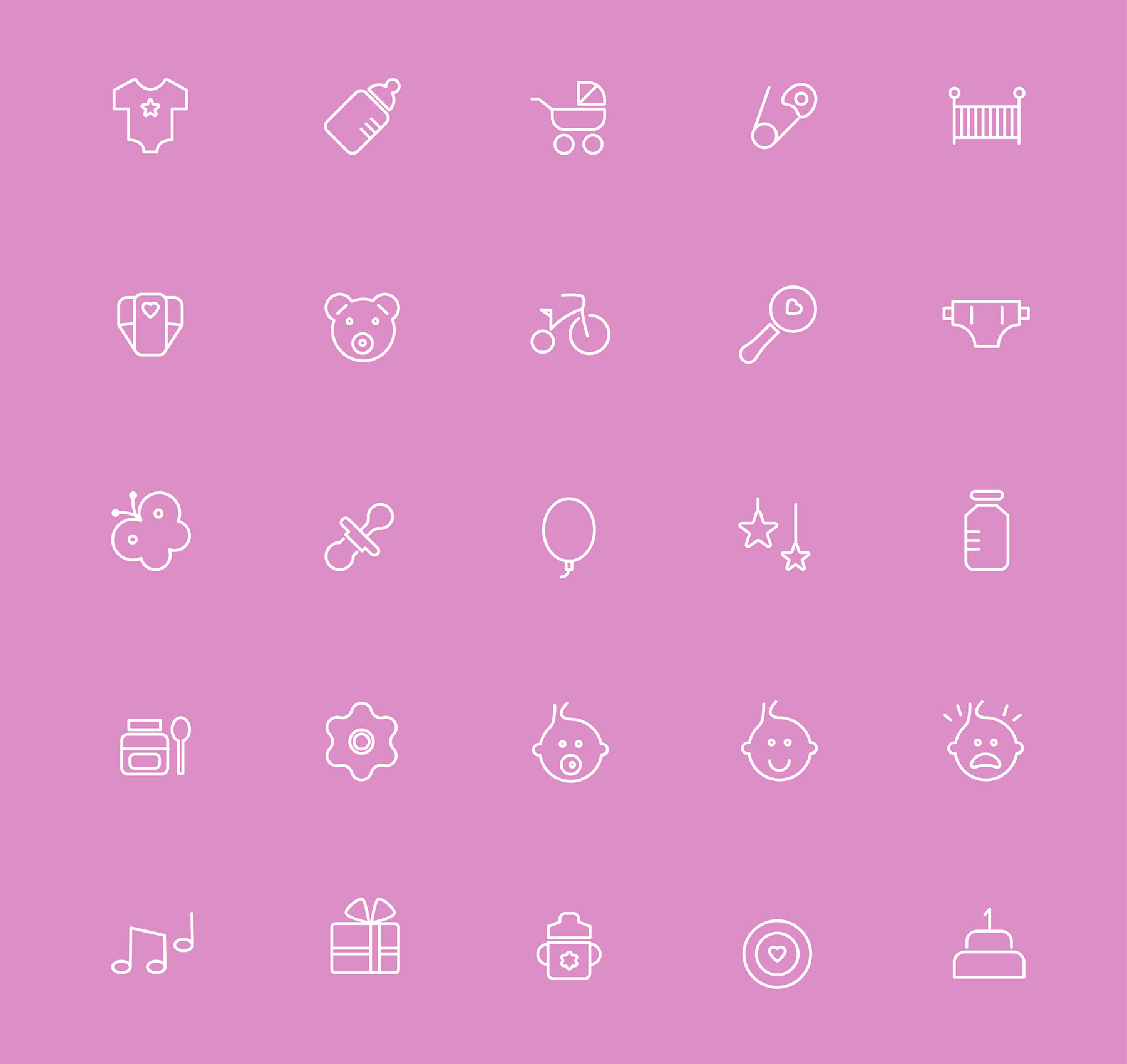 Baby Icon Set