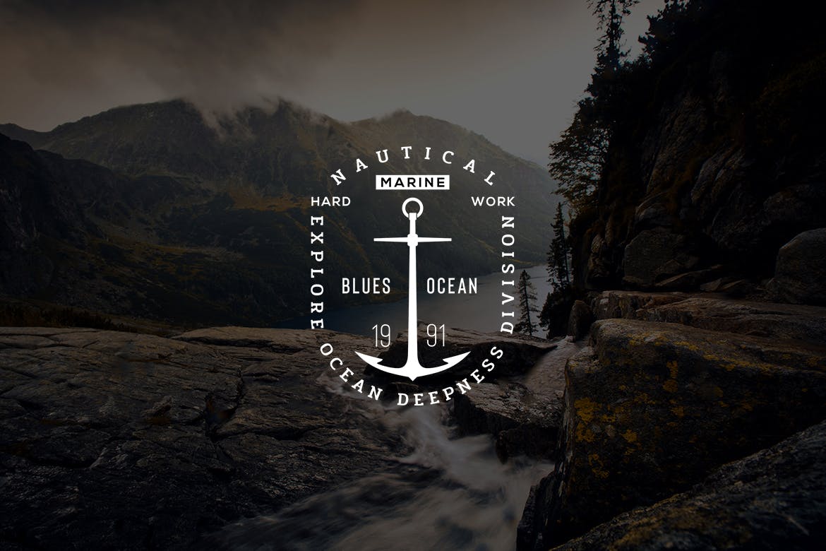 欧美复古设计风格品牌素材库精选LOGO商标模板v37 Vintage Logo & Badge Vol. 37插图(3)