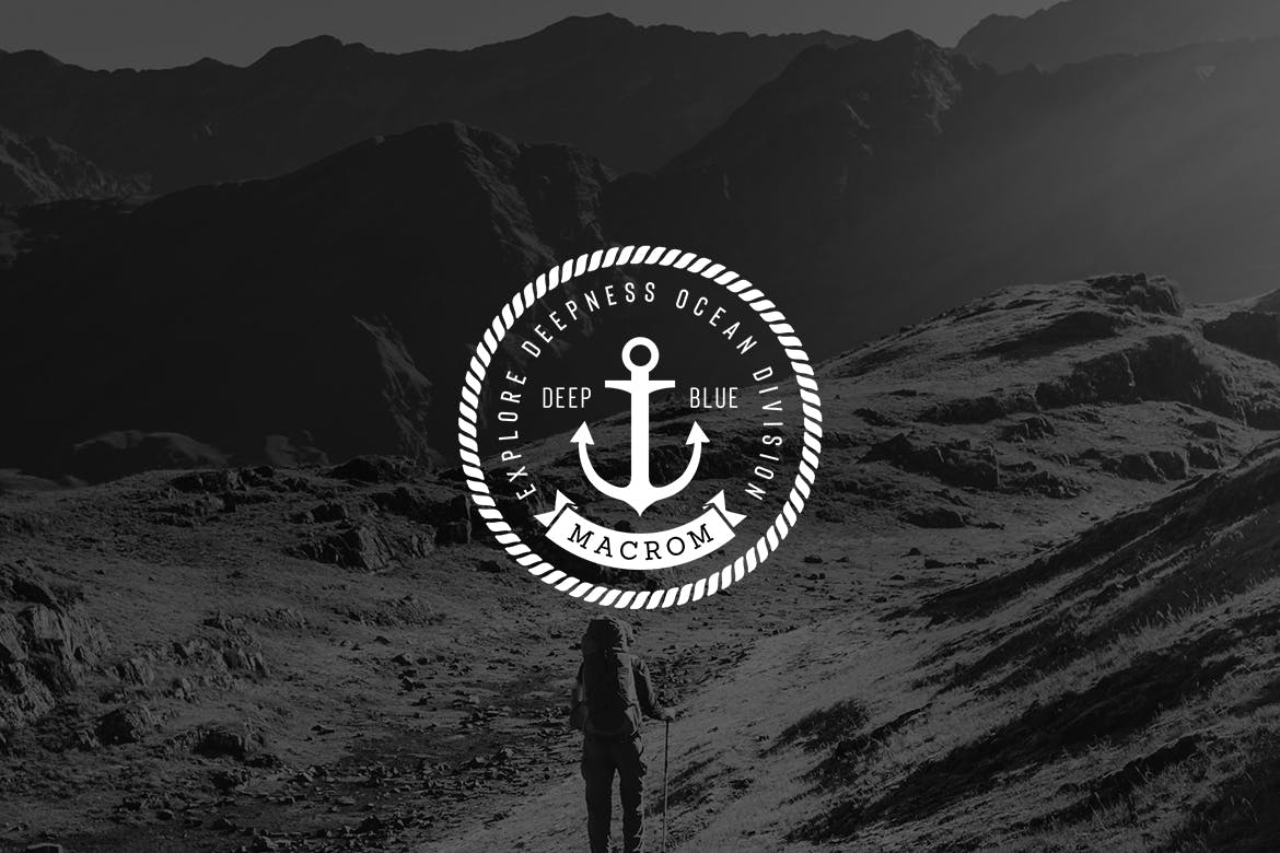 欧美复古设计风格品牌素材库精选LOGO商标模板v40 Vintage Logo & Badge Vol. 40插图(1)