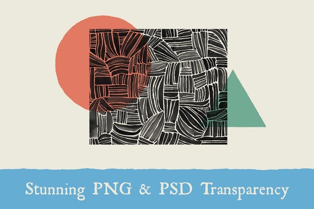 手绘水彩艺术图案纹理合集 Hand Painted Watercolor Textures插图(5)