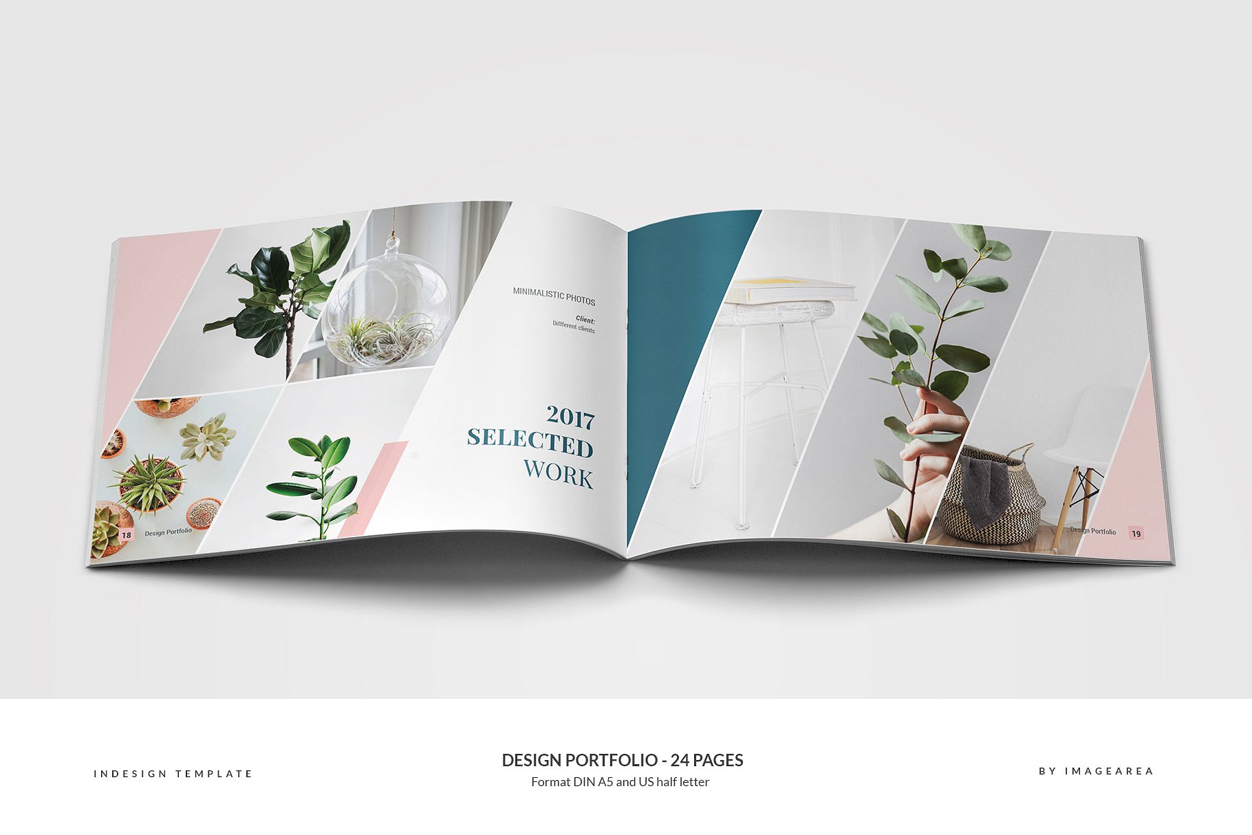 时尚简约企业画册模板 Design Portfolio – 24 Pages插图(9)