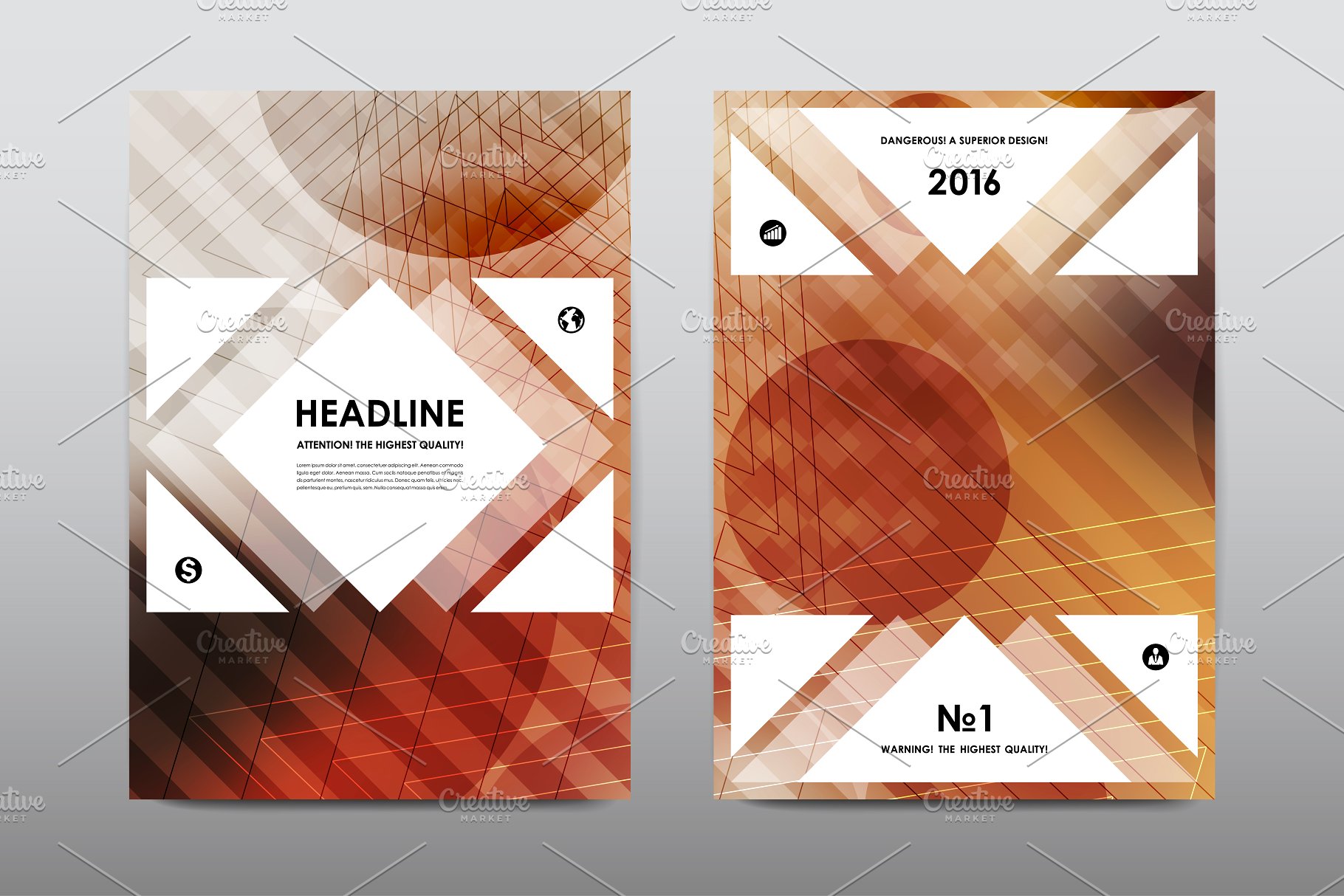 50+商业企业宣传小册子模板 50+ Business Brochures Bundle插图(47)