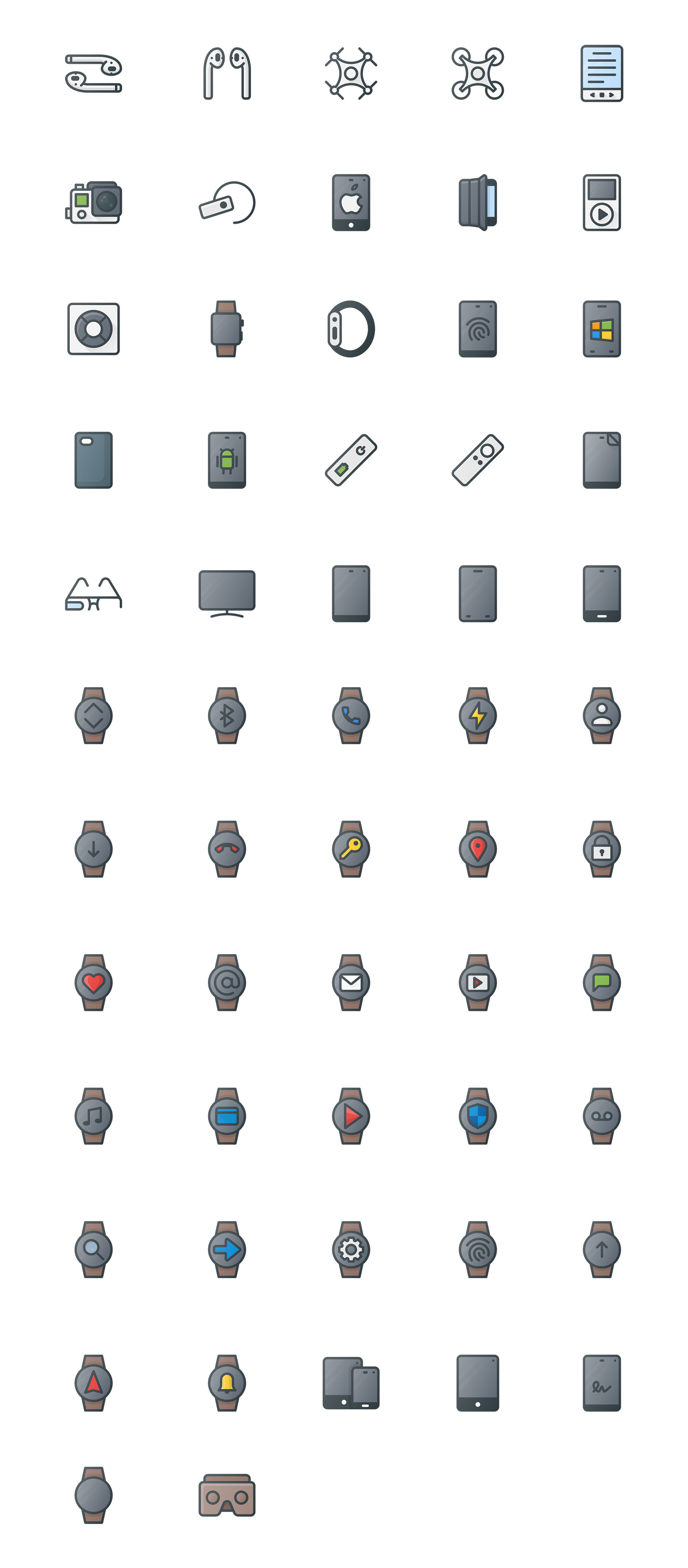 57 枚智能设备图标