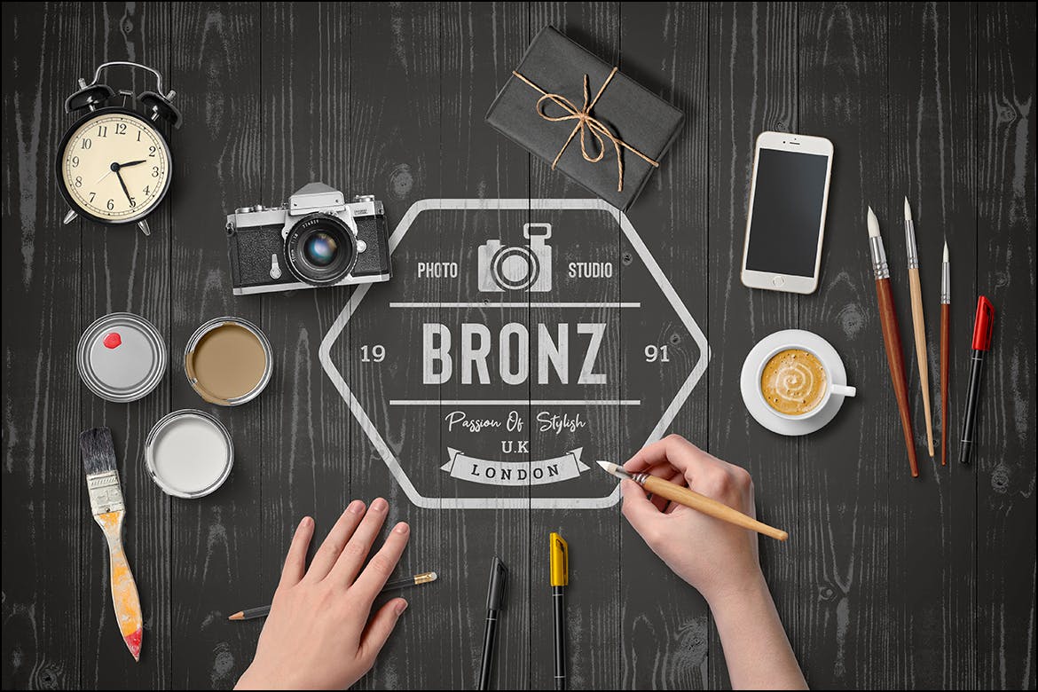 欧美复古设计风格品牌素材库精选LOGO商标模板v8 Vintage Logo & Badge Vol. 8插图(4)