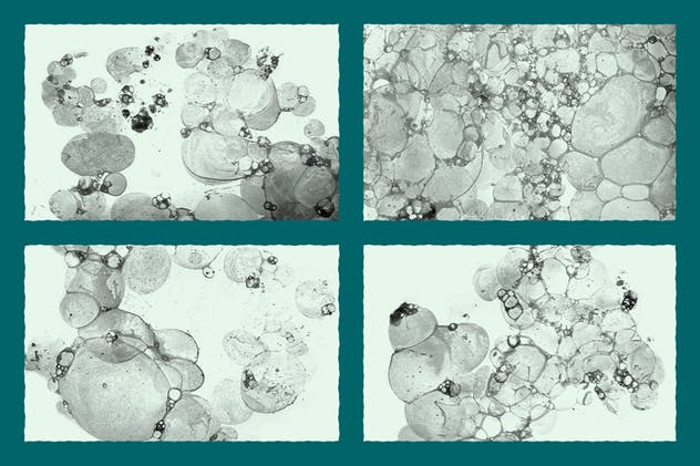 经典半色调墨水气泡背景纹理 Bubble Texture Pack 1.6插图(4)