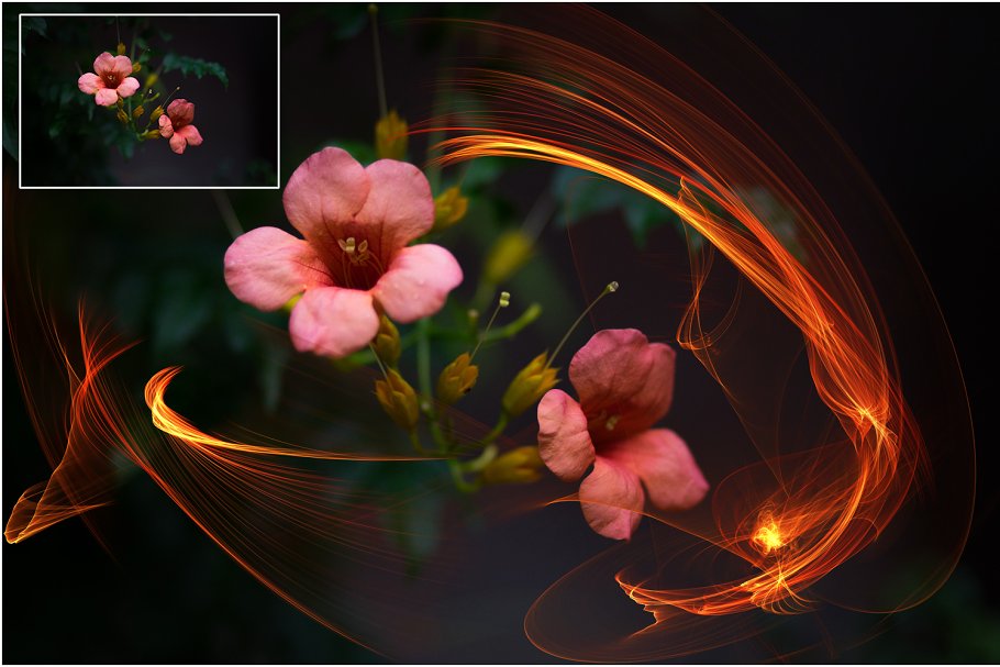 4K分辨率火焰耀斑叠层背景 4K Fire Flares Overlays Vol. 4插图(2)