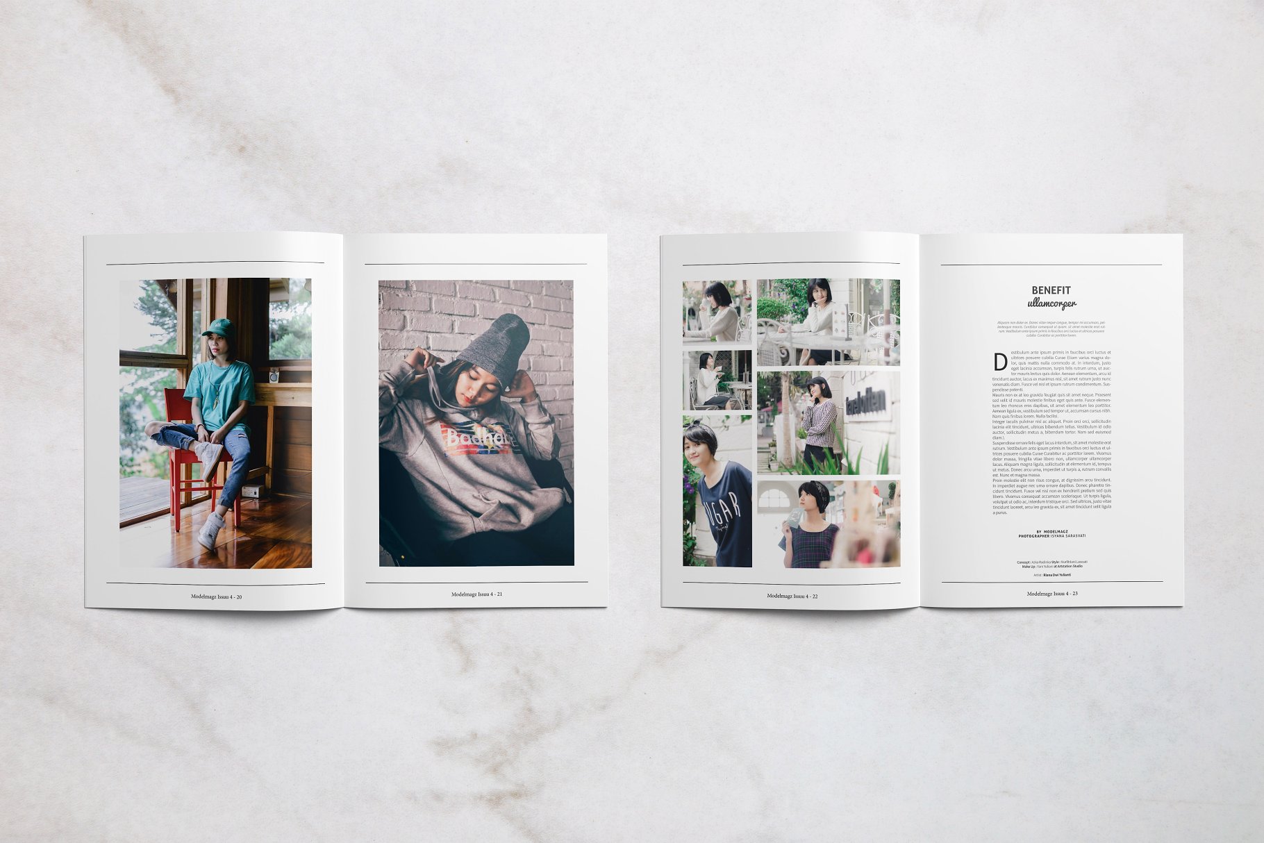 现代时尚主题杂志模板 Modelmagz Magazine插图(2)