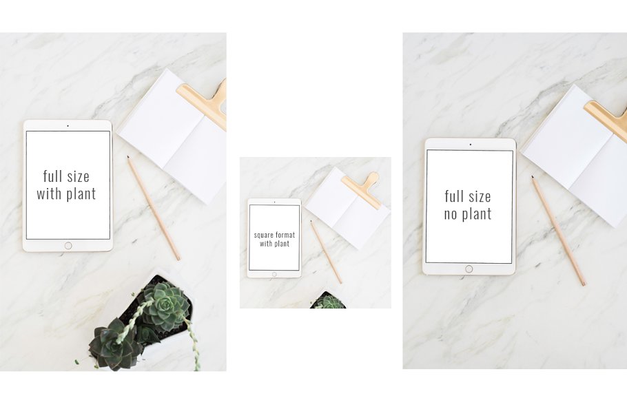 场景化平板电脑样机 Tablet Stock Photos + PSD Mockup插图(2)
