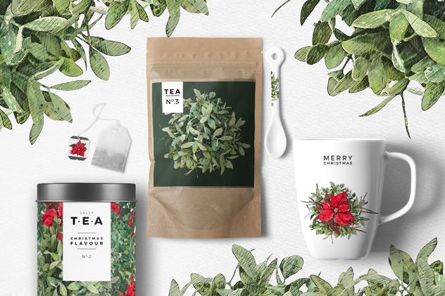 圣诞冬季仙境主题设计师工具包 Winter Wonderland Designer Toolkit插图(11)