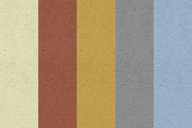 灰泥墙壁无缝纹理素材 Stucco Seamless Textures插图(5)
