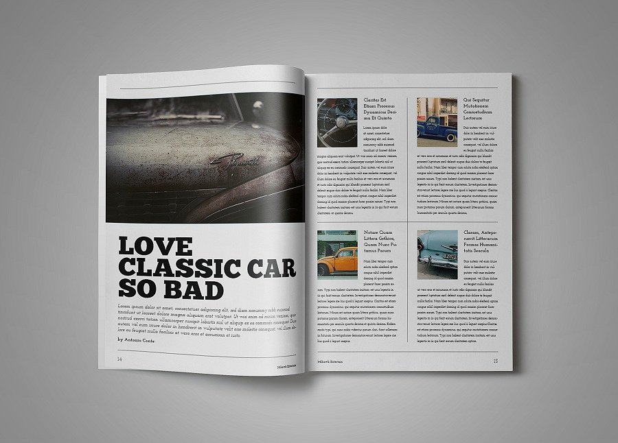 30页时尚多用途的Indesign杂志模板下载[indd]插图(8)