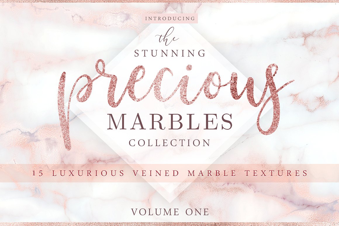 430+高品质的玫瑰金大理石高端纹理背景大集合插图